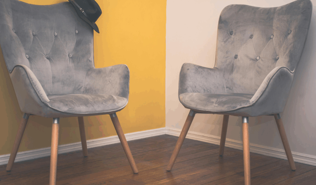 Deep-Buttoned Tufted Polyester Velvet