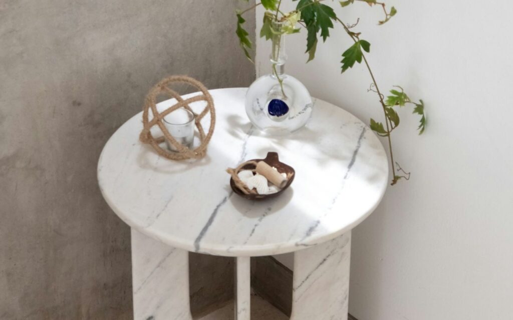 Unfinished Terrazzo Can Mark Marble Counters