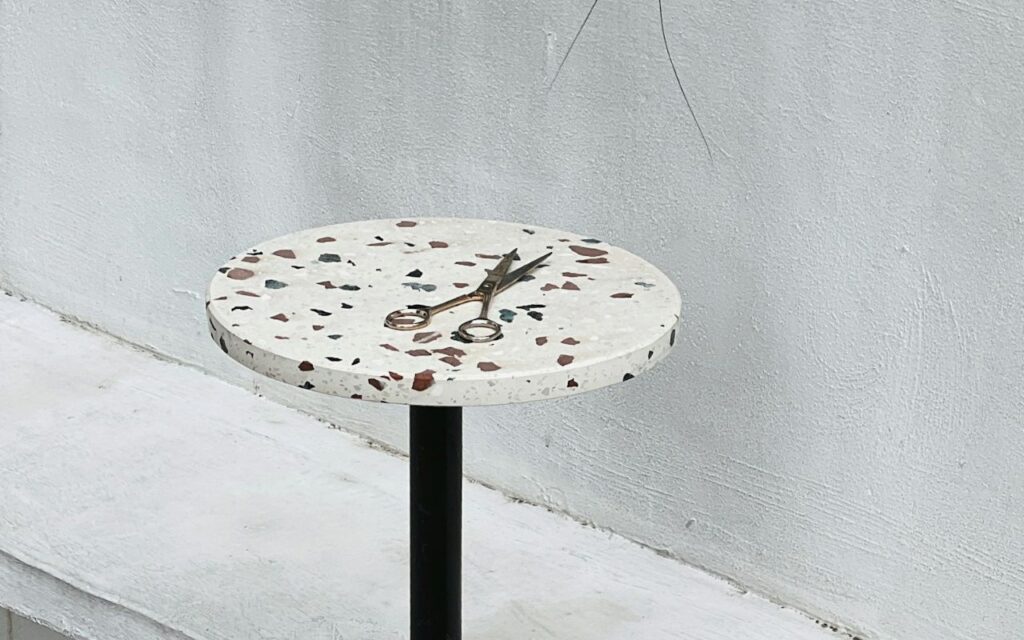 Small Terrazzo Tables May Tip Over Easily