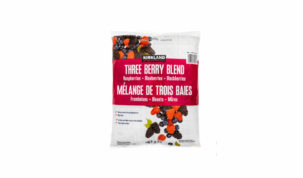 Large Bags of Frozen Berries