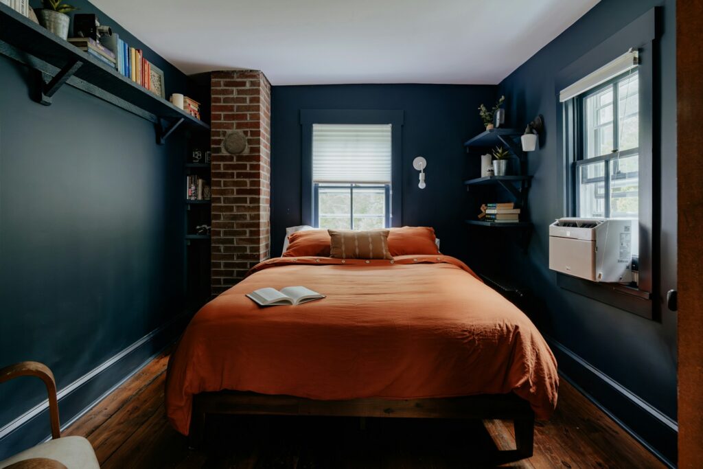 Dark Paint In A Bedroom