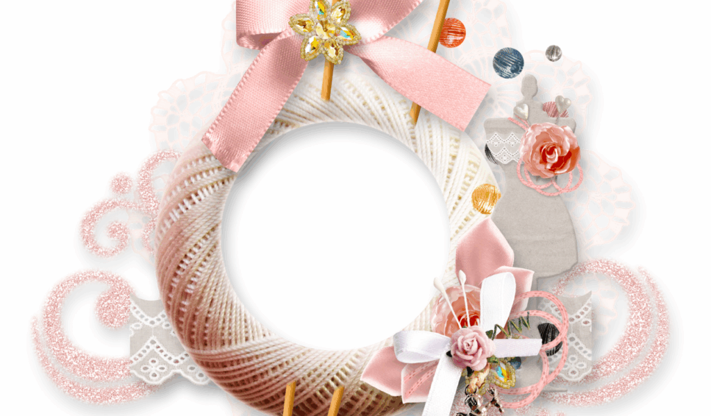 Foil-Stamped "Ribbon" Frames