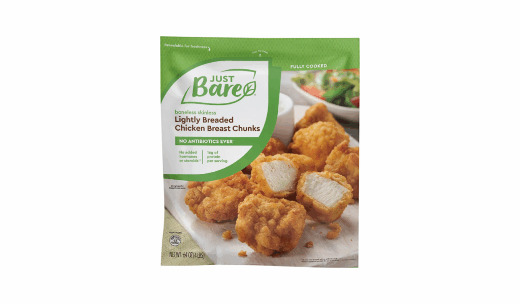 Just Bare Lightly Breaded Chicken Breast Chunks