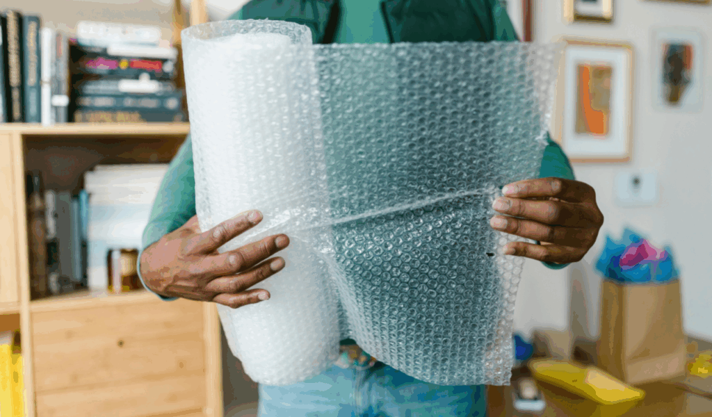 Visual "Vibration" from Air Bubbles