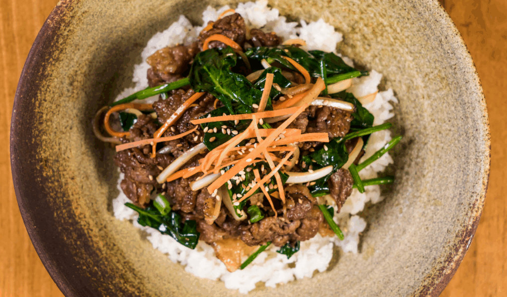 Sizzling Beef Bulgogi