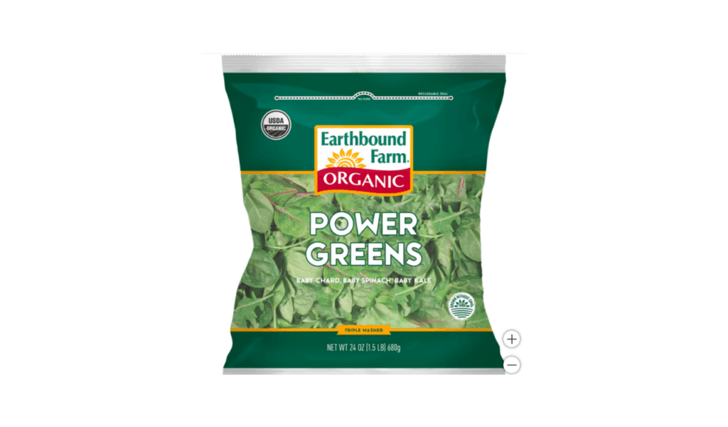 Bulk Bags of Spinach or Power Greens
