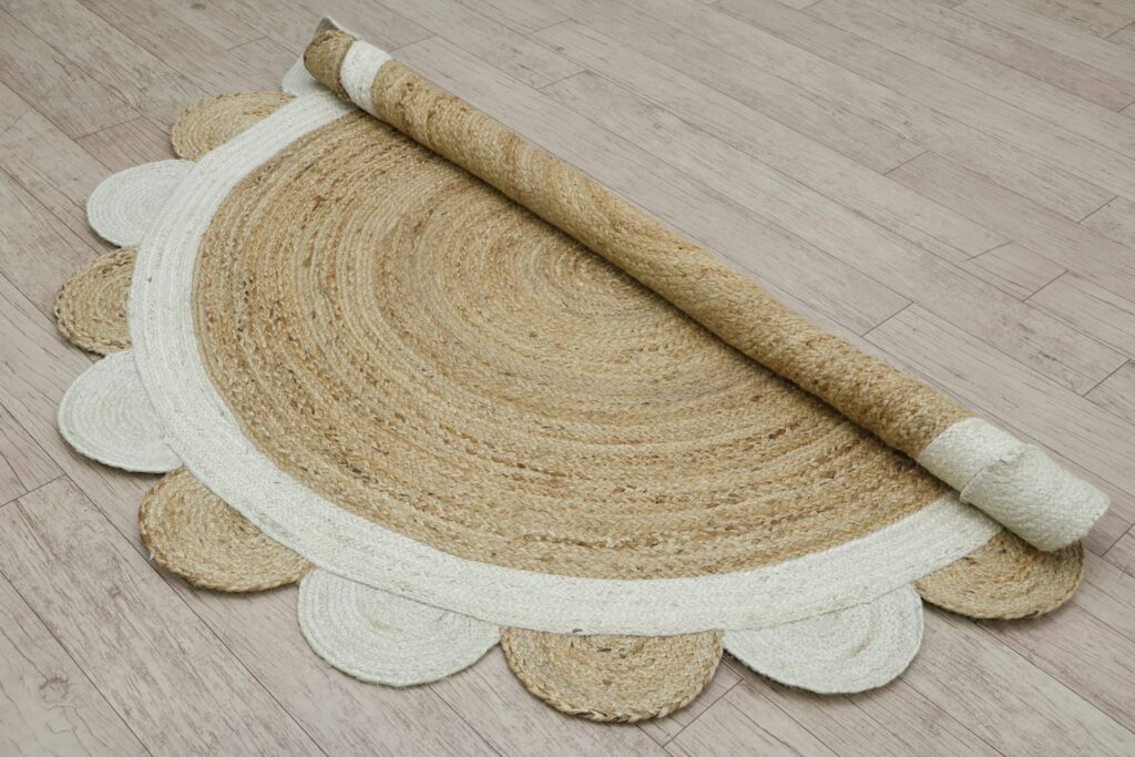 Heavy Braided Rugs Without Non-Slip Backing