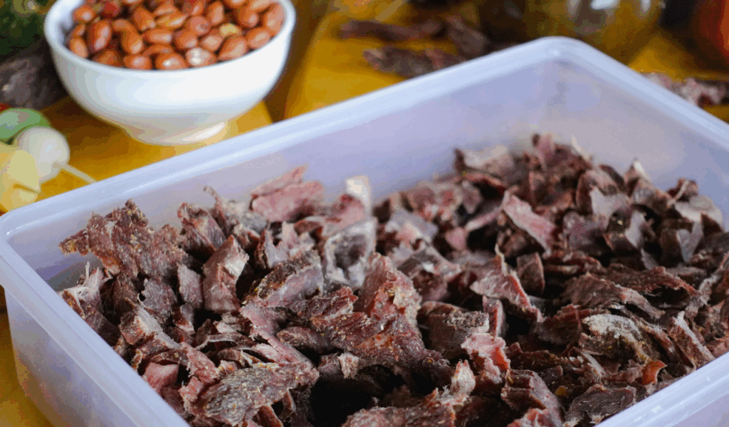 Rehydrated "Smoked" Beef Jerky Strips