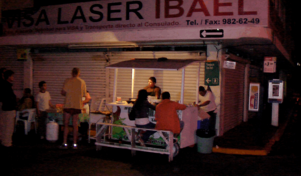 The Street-Side Taco or Kebab Stand