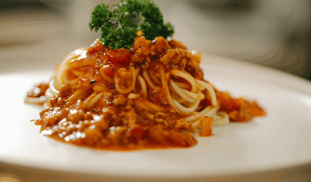 Classic Spaghetti Bolognese