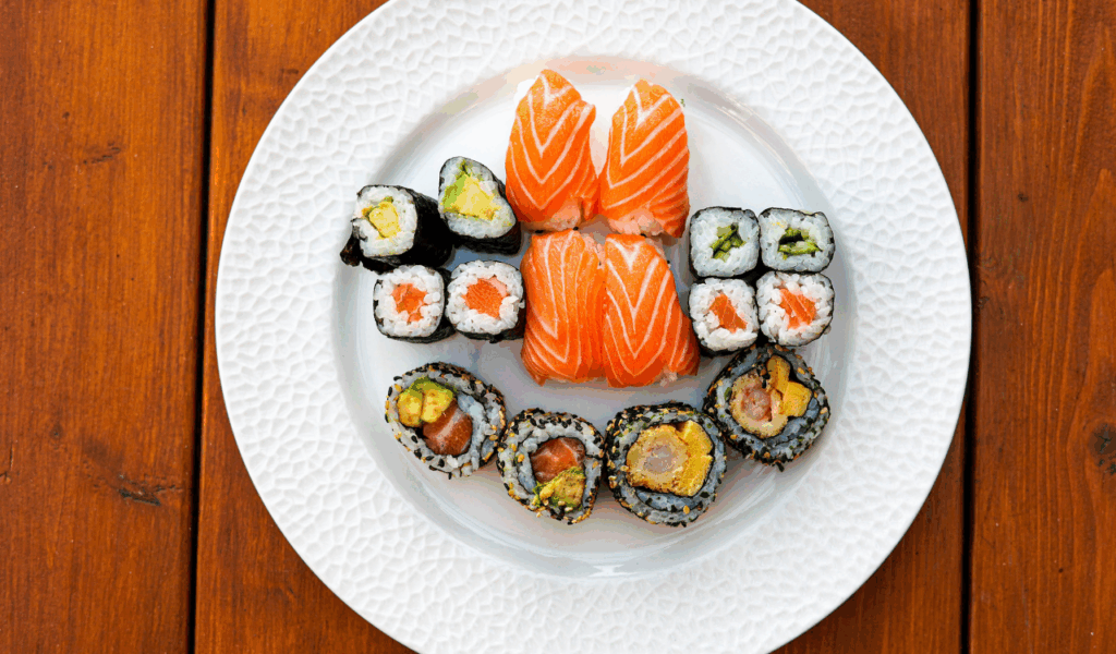 Deconstructed Sashimi and Rice Bowl