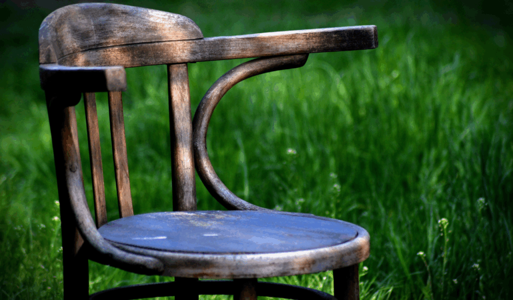 Decoupage Chairs That Catch Clothing