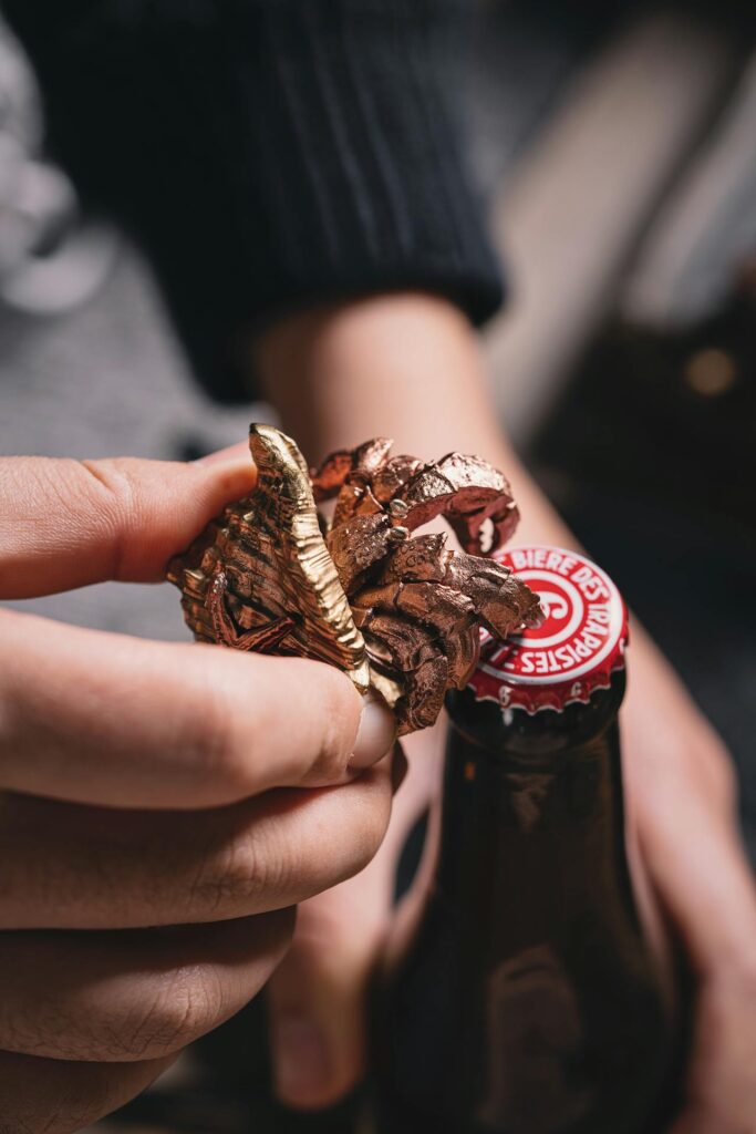 Vintage Abalone Shell Fish Bottle Openers