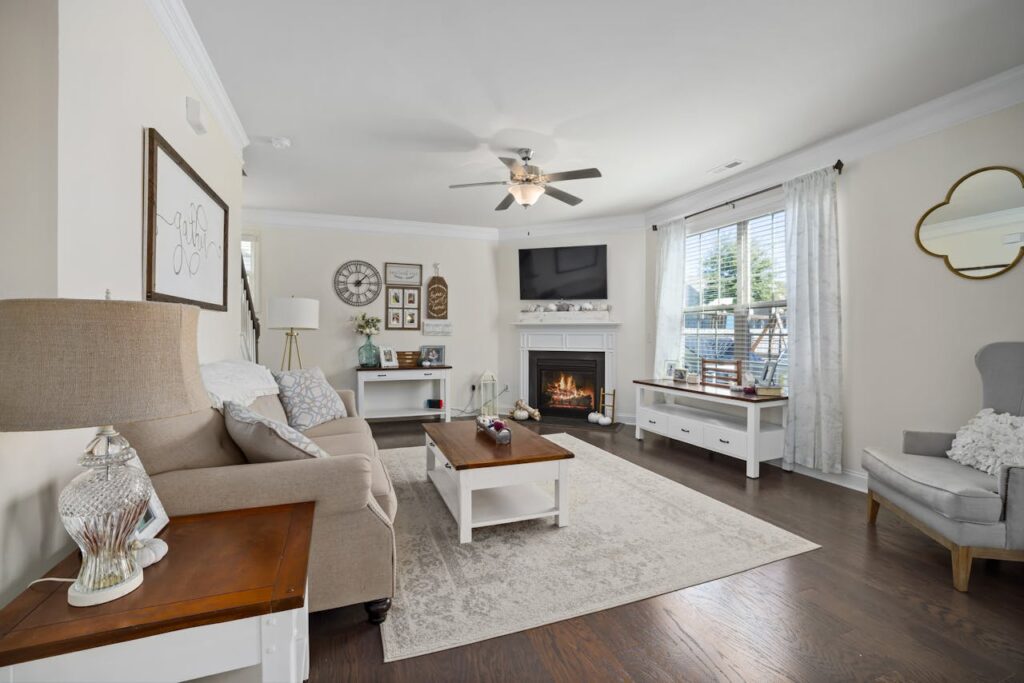 Soft, Neutral-Toned Area Rugs That Ground the Space