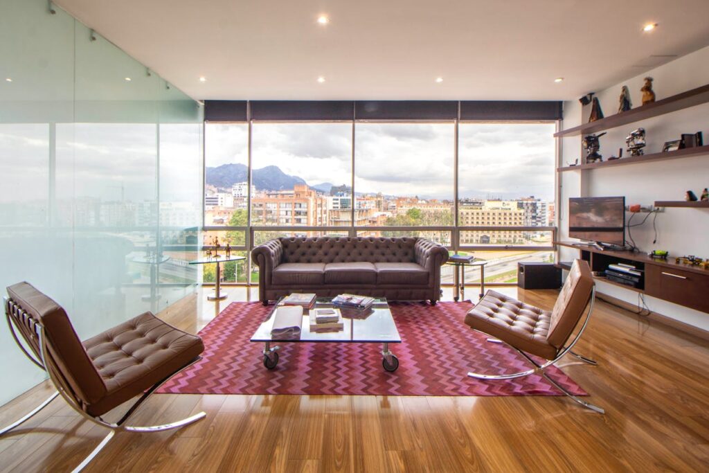 Float Seating Away From The Walls For Better Flow