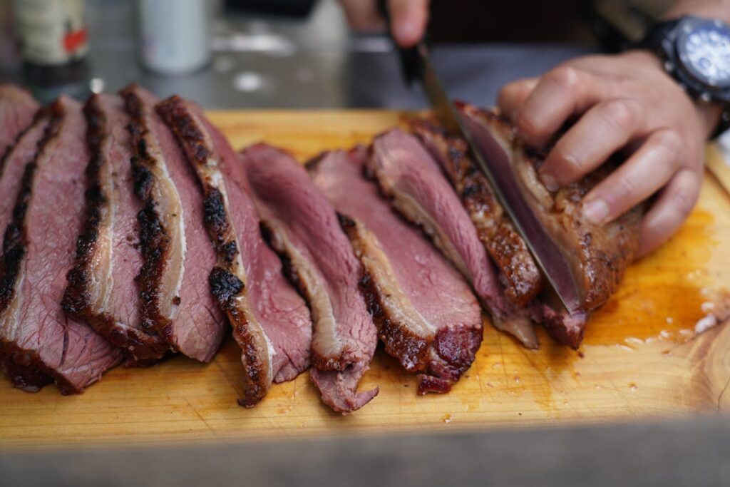 Fielding’s Wood Grill Treats House-Cured Bacon as a Menu Staple