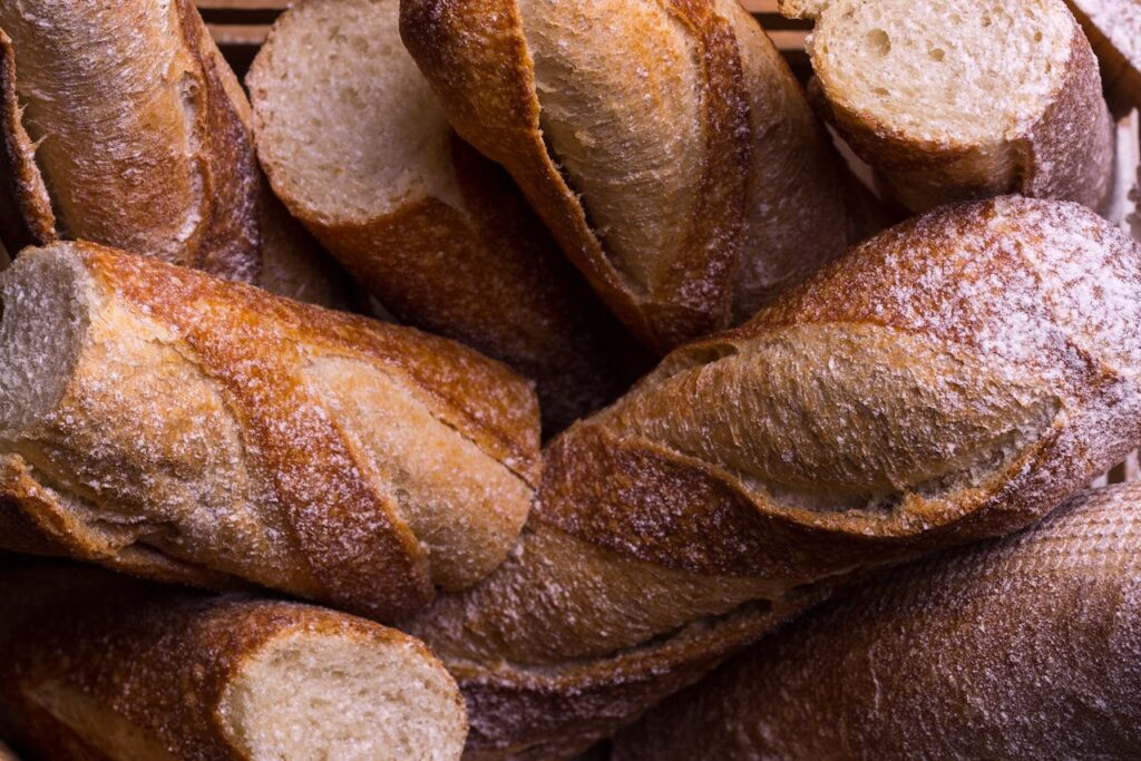 French Bread and Baguettes: Crispy Crusts From Frozen Dough