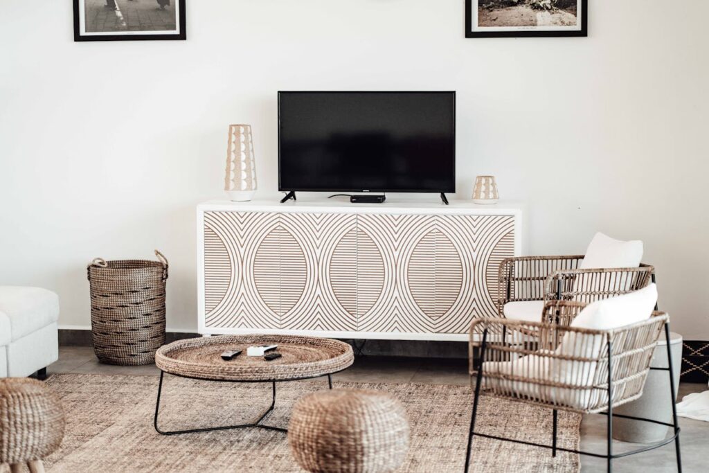 Decorative Storage That Reduces Visual Noise