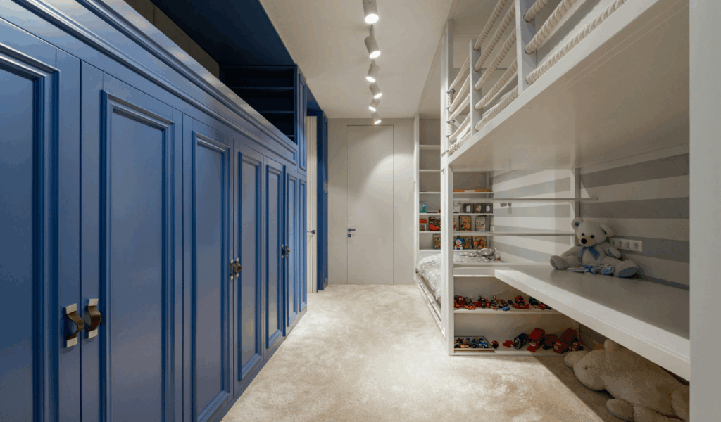 Deep Entryway Bench Cubbies