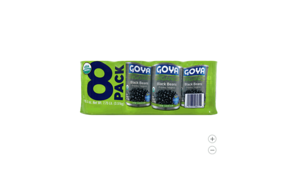  Canned Organic Beans (Variety Pack)