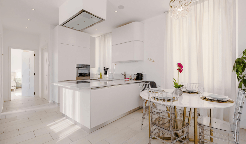 Acrylic or "Ghost" Style Console Tables