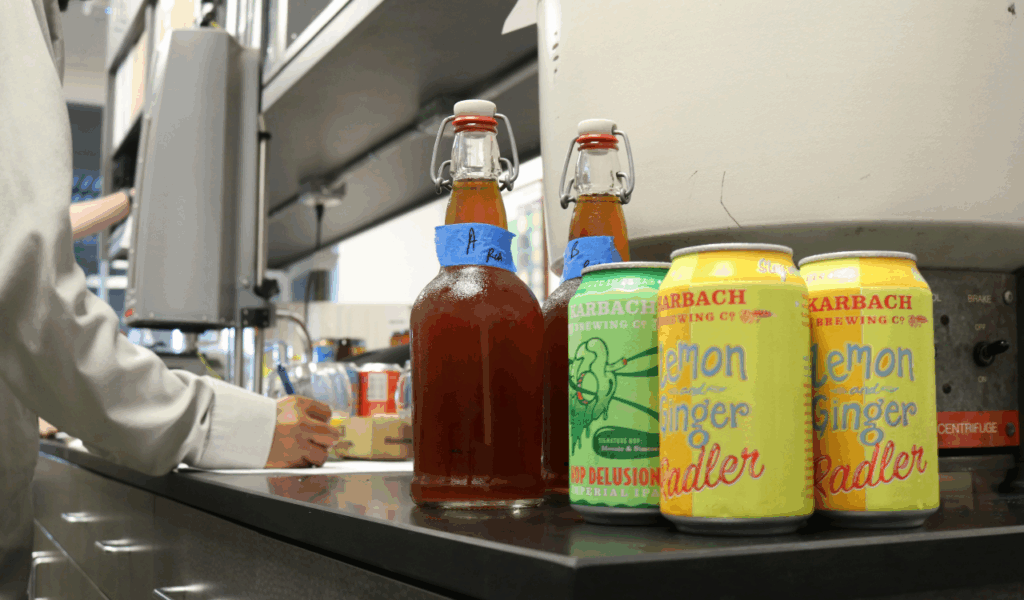 Large Cans of Ginger Ale