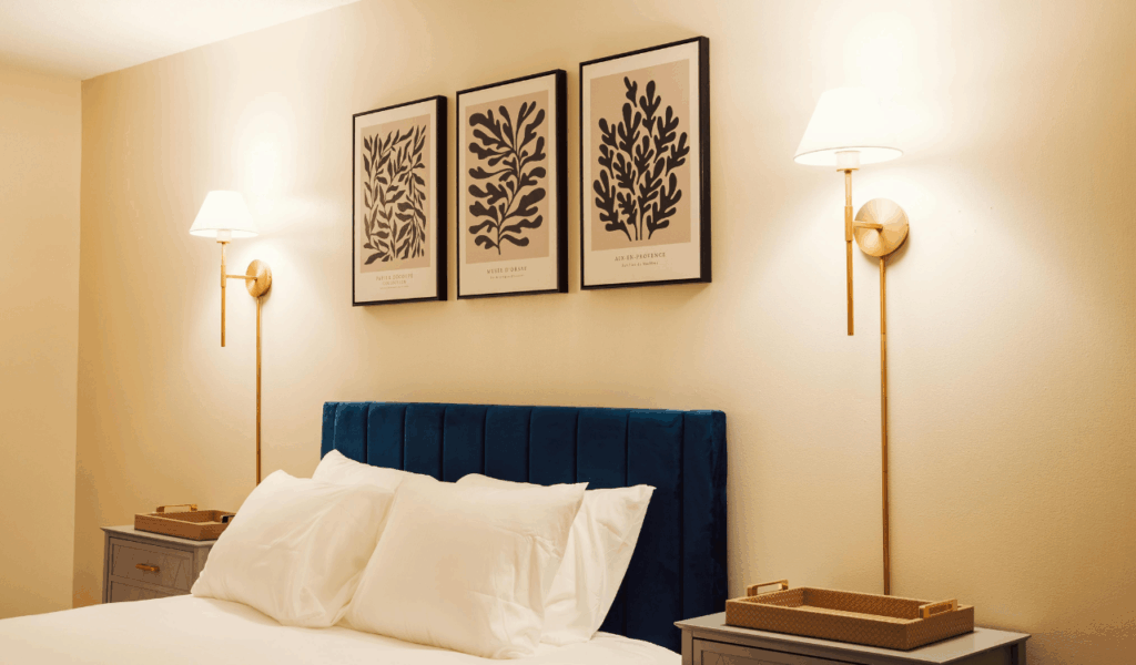 The Microfiber Deep-Button Headboard