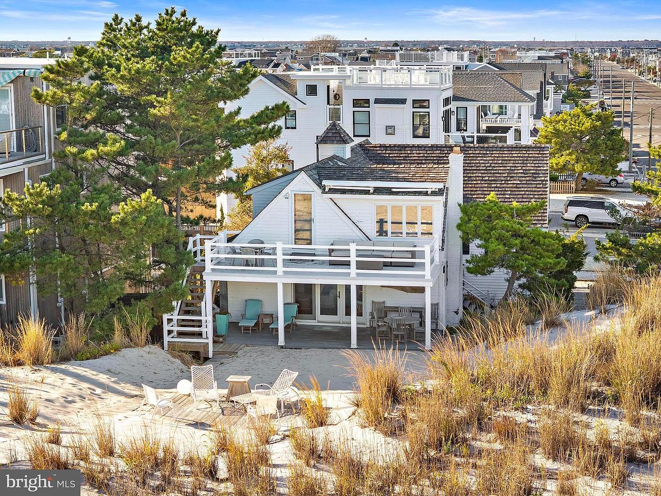 Amazing $5M Historic Oceanfront Gem in Surf City, New Jersey, Featuring Timeless Coastal Charm and Unobstructed Atlantic Views