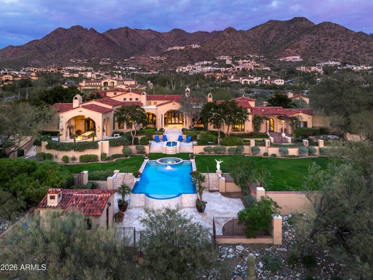 Unmatched $12M Masterpiece in Scottsdale, Arizona, with Exquisite 10,429 sq. ft, Guest Casita, and Mountain Vistas on 3.6 Acres