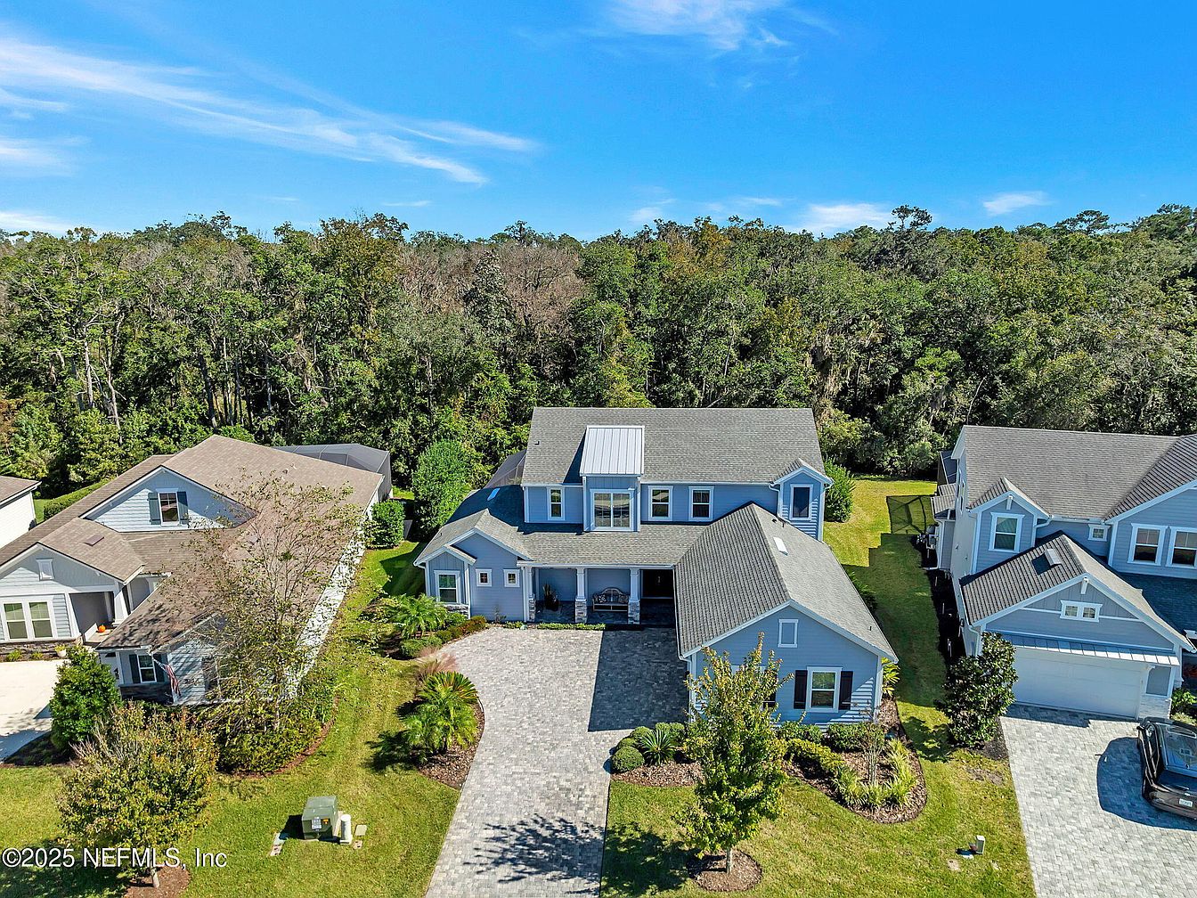 Luxurious 2019 Nocatee Home in Ponte Vedra, Florida, Featuring a Saltwater Pool, Expansive Custom Design, and Private Preserve Lot