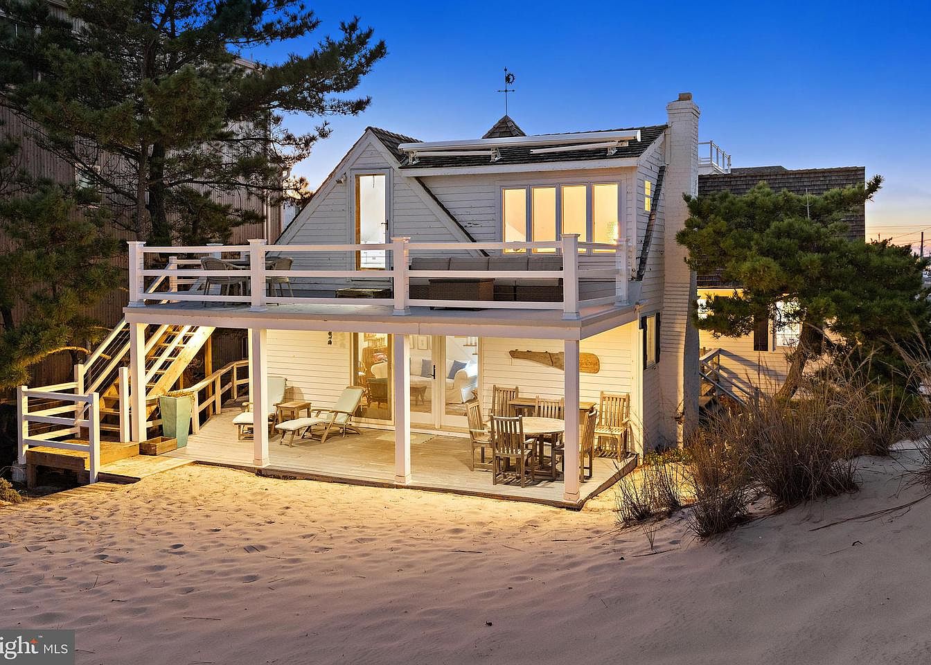 Amazing $5M Historic Oceanfront Gem in Surf City, New Jersey, Featuring ...