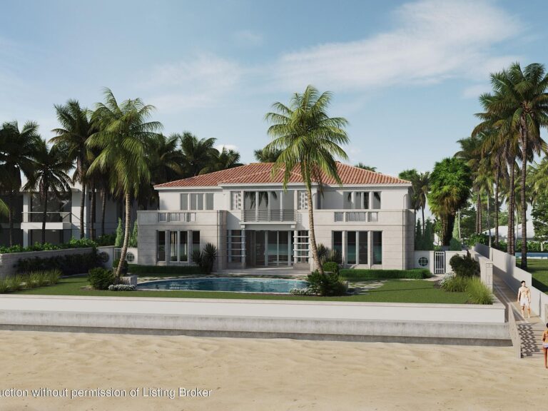 $84M Opulent Oceanfront Living in Palm Beach, Florida, an Art Deco-Inspired Estate With Breathtaking Views and Exceptional Amenities