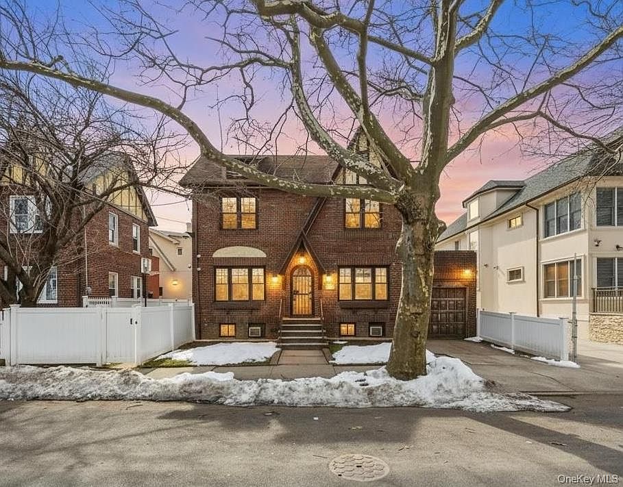 Timeless 1930 Tudor in Brooklyn, New York, Featuring a Spacious Living Room, an Elegant Dining Room, and a Finished Attic Loft