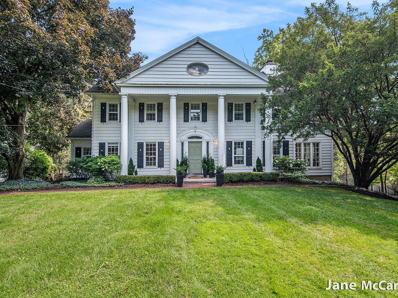 1928 Classic Home in East Grand Rapids, Michigan, Featuring an Four Spacious Levels, and Sunrise Views from the Primary Suite