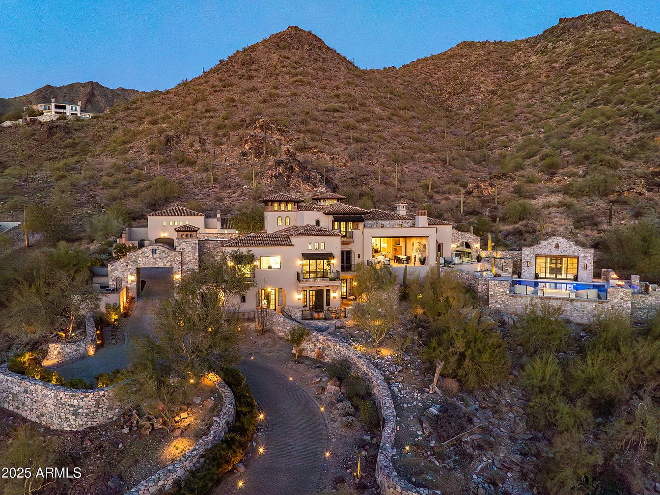 Experience $18M Luxury in a Scottsdale Estatein Arizona, with Breathtaking Views, Expansive Space, and a Resort-Style Saltwater Pool