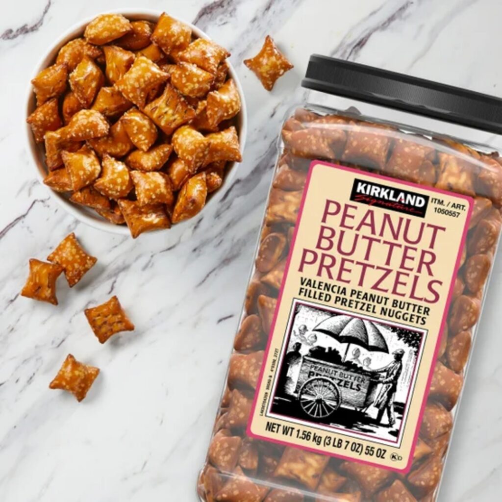 Huge Jugs of Peanut Butter Pretzels
