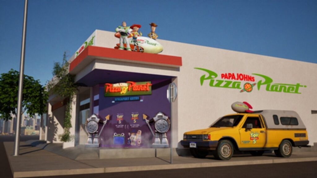 Pizza Planet pop-ups are a major part of the buzz