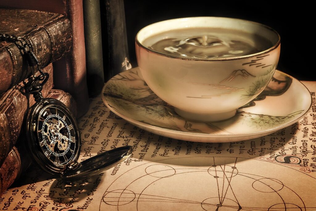 Decorative mugs and souvenir cups