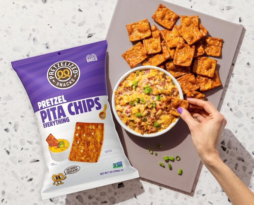 Pretzelized Pretzel Pita Chips