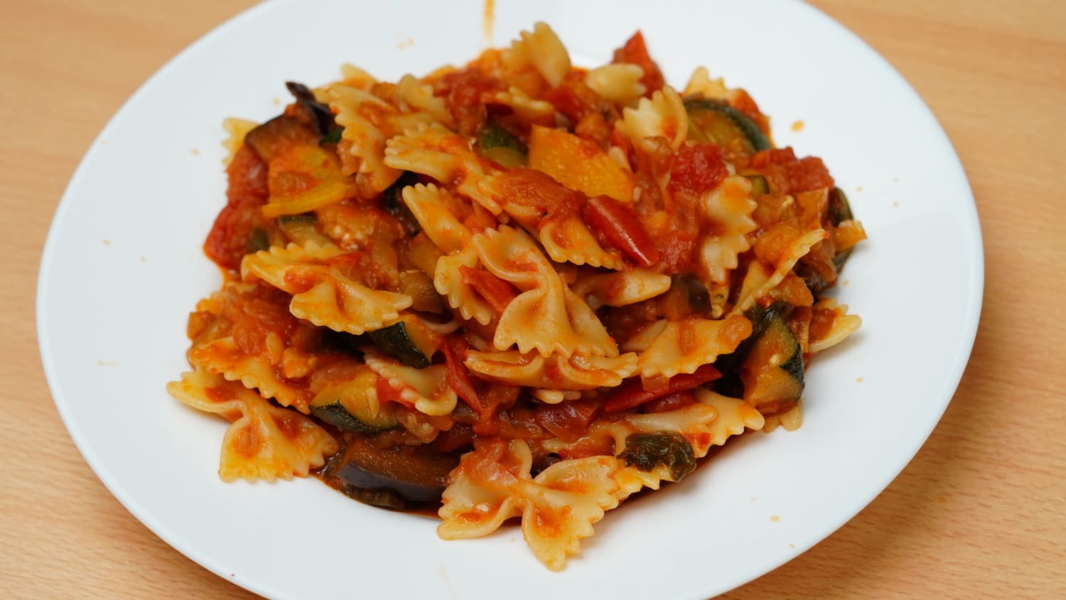 Veggie Bowtie Pasta Freezer Meal Prep