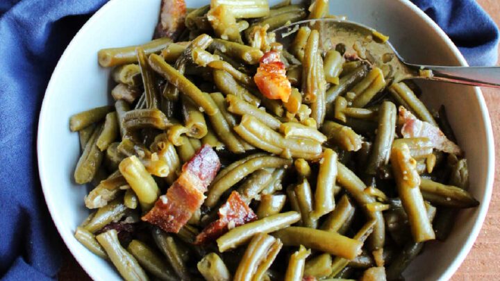 Image for Slow Cooker Smothered Green Beans