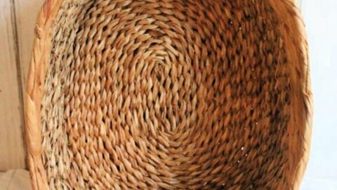 Image for Large Oval Basket with Handles